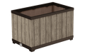 Signature Rectangular Planter - Ashwood Brown