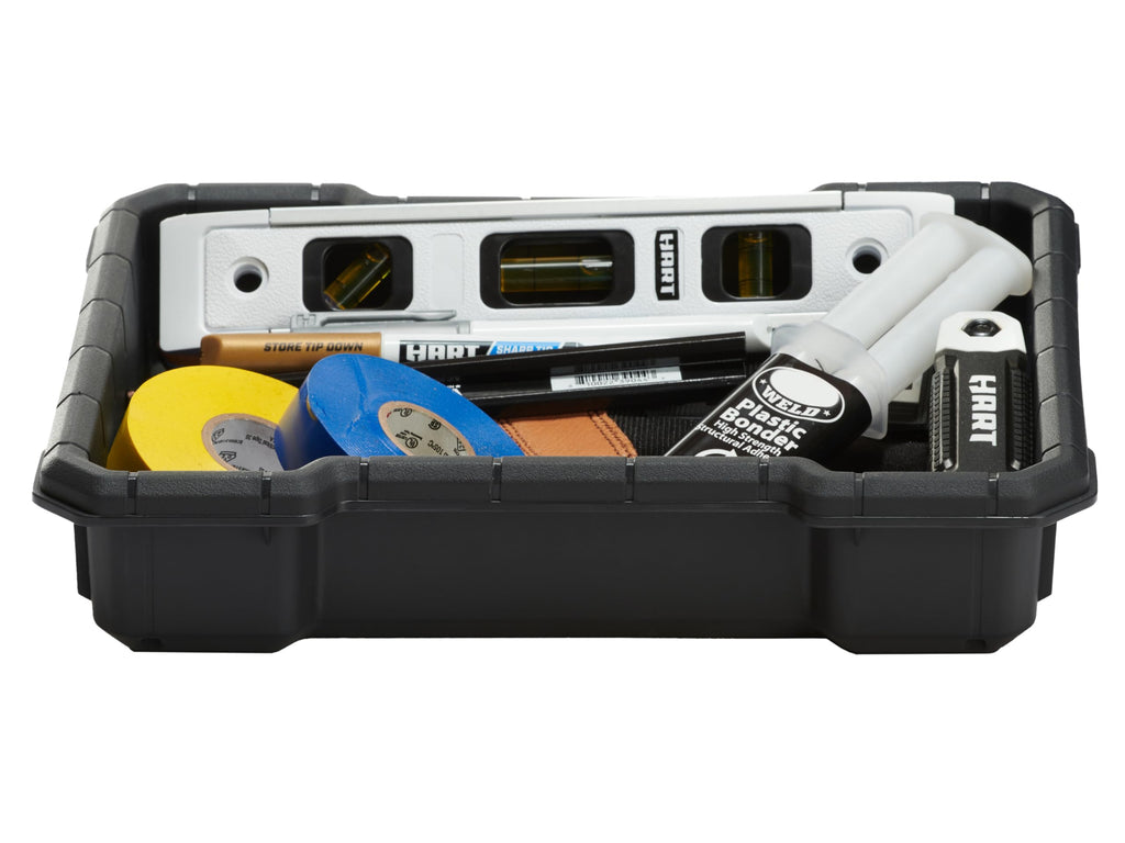 Keter Stack n' Roll Modular DIY Toolbox, Stackable, Lightweight, Durable, Water Resistant, Black