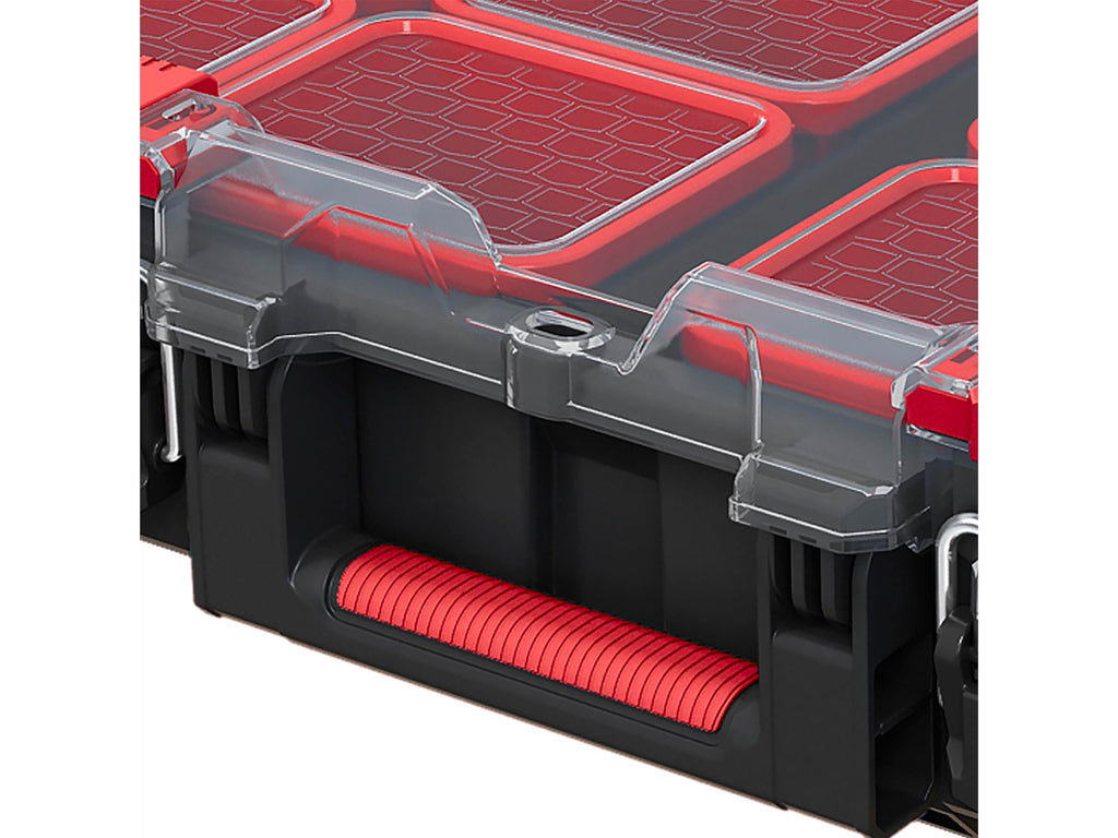Keter Stack n' Roll Modular DIY Organiser, Removable Bins, Stackable, Lightweight, Durable, Water Resistant, Black