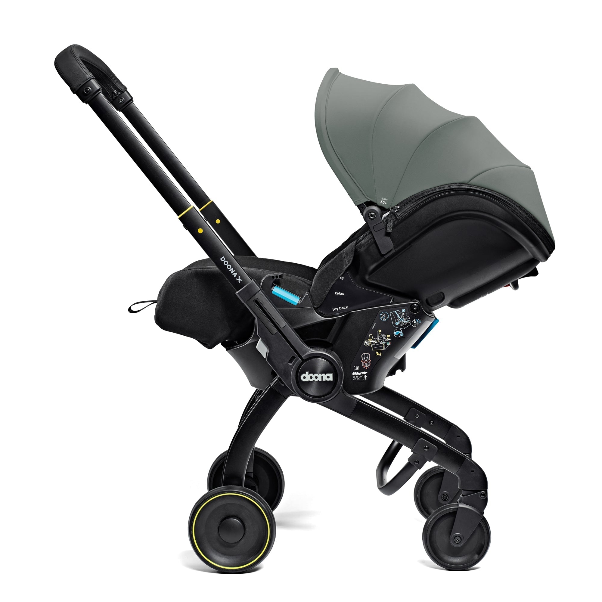Doona X Car Seat & Stroller - Slate Green