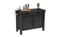 Unity Outdoor Kitchen BBQ Table and Storage Cabinet - Grey