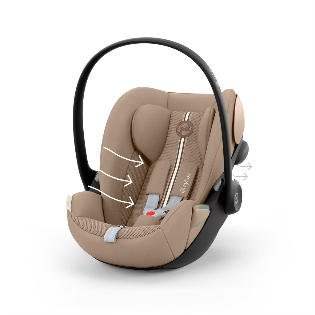 Cybex Cloud G i-Size Car Seat Plus - Almond Beige