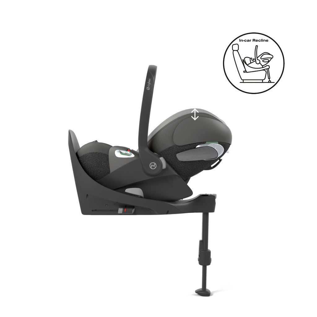 Cybex Cloud T i-Size Car Seat & Base T Isofix Base - Mirage Grey