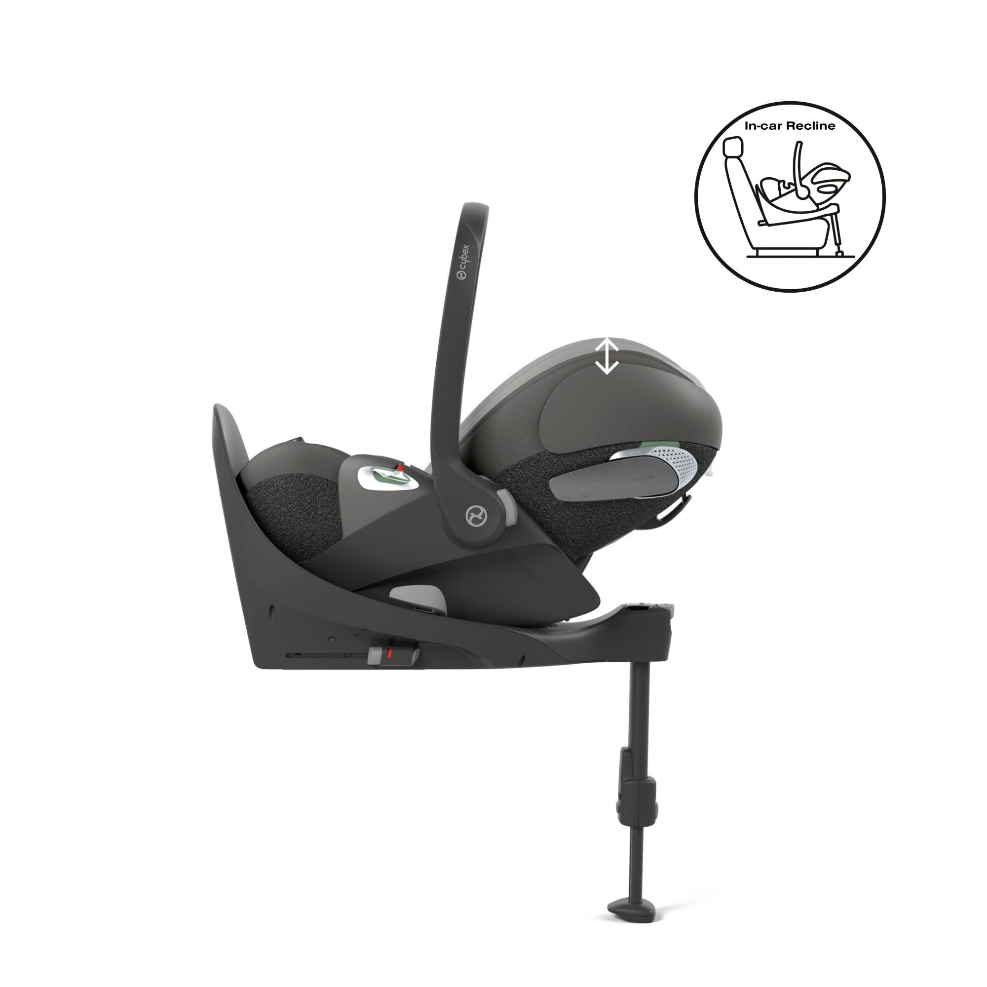 Cybex Cloud T i-Size Car Seat & Base T Isofix Base - Mirage Grey