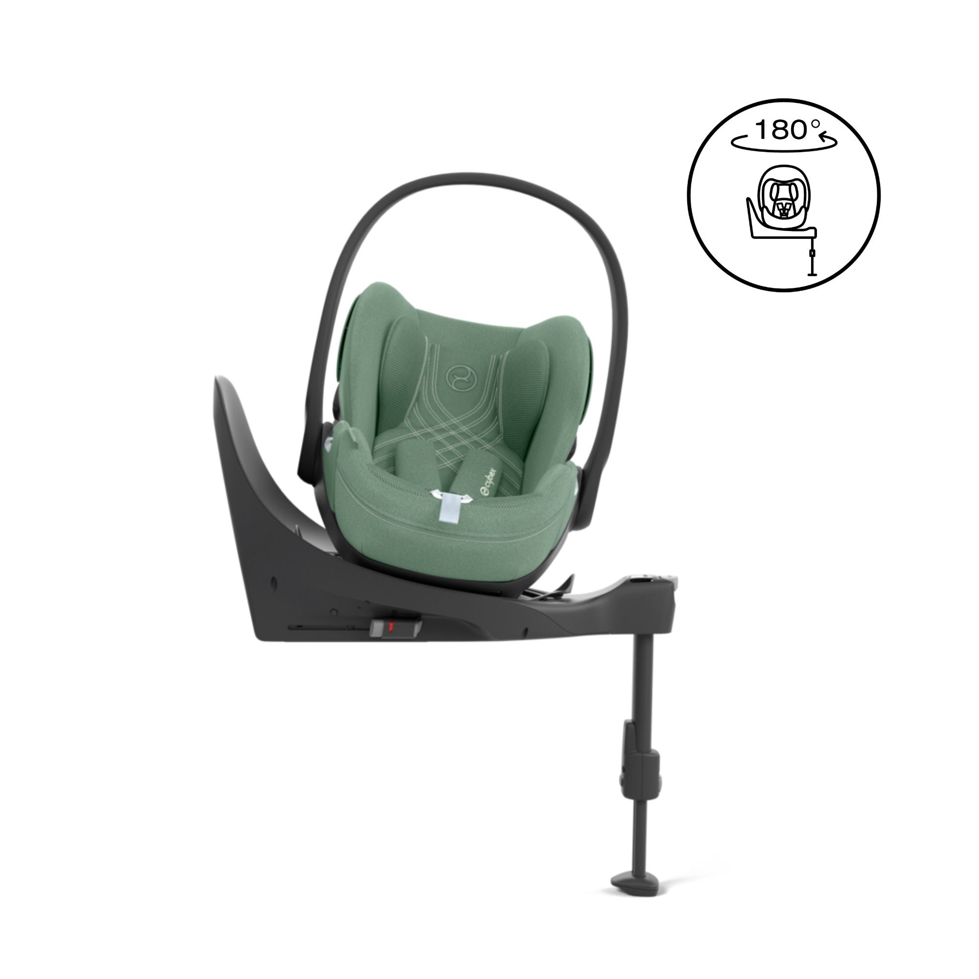 Cybex Cloud T i-Size Plus Car Seat - Leaf Green