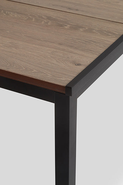 Signature Porto 160cm Table + Elisa Dining Chair, Set of 6 - Ashwood Brown